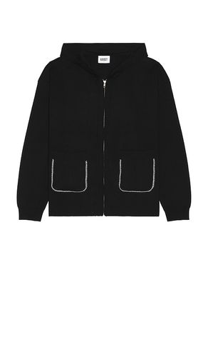 Blanket Stitch Knit Zip Hoodie in . Taglia M, S, XL/1X - KROST - Modalova