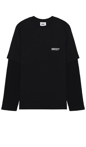 Camiseta en color talla M en - Black. Talla M (también en XL) - KROST - Modalova
