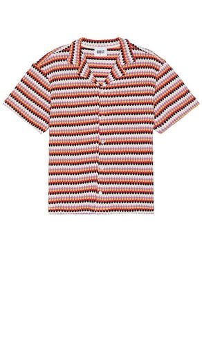 Calico Shell Knit Bowling Shirt in . Size S, XL/1X - KROST - Modalova