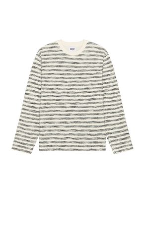 Terry Stripe Long Sleeve Tee in . Taglia M - KROST - Modalova