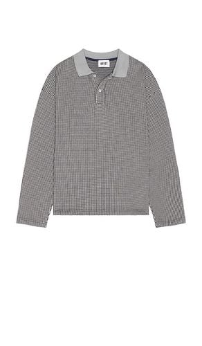 Houndstooth Jacquard Knit Rugby Polo in . Taglia M, S, XL/1X - KROST - Modalova