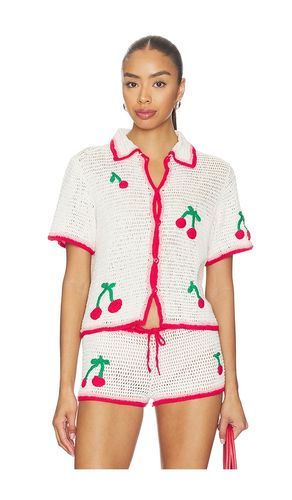 Ruby Crochet Shirt in . Taglia S. Also in M, L, XL - Leslie Amon - Modalova