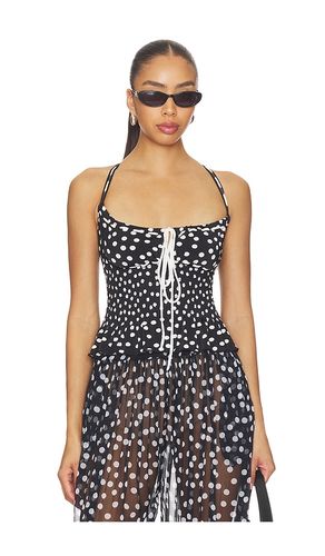 Satin Top in . Taglia S. Also in M, XL - Leslie Amon - Modalova