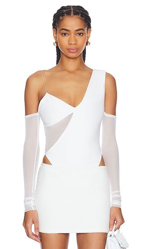 Off Shoulder Mesh Bodysuit in . Size XXS - Lama Jouni - Modalova