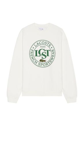 Loose Fit Crewneck Sweatshirt in . Size M, S - Lacoste - Modalova