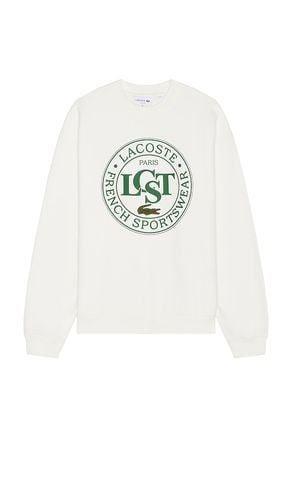 Loose Fit Crewneck Sweatshirt in . Size M, S, XL/1X - Lacoste - Modalova