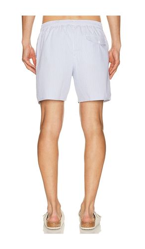 Mid Length Striped Textured Swim Trunks in . Size S. Also in M, L, XL/1X - Lacoste - Modalova