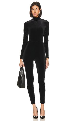Zahara catsuit en color talla M en - Black. Talla M (también en XL) - L'AGENCE - Modalova
