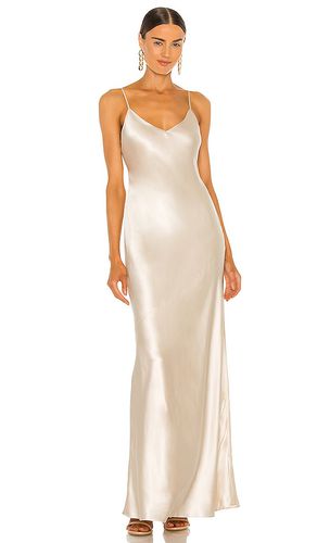 Serita Maxi V-Neck Bias Dress in . Size 10, 12, 4, 6 - L'AGENCE - Modalova