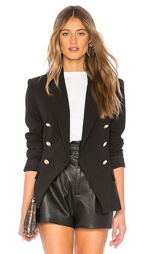 Kenzie blazer en color talla 12 en - Black. Talla 12 (también en 2) - L'AGENCE - Modalova