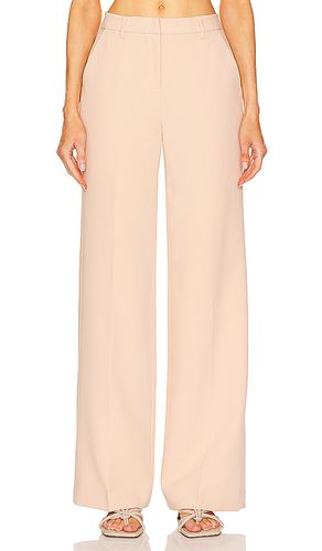 Livvy straight leg trouser en color bronce talla 10 en - Tan. Talla 10 (también en 2, 6) - L'AGENCE - Modalova