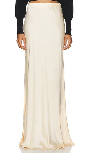 Falda maxi zeta en color blanco talla L en - White. Talla L (también en M, S, XS, XXL, XXS) - L'AGENCE - Modalova