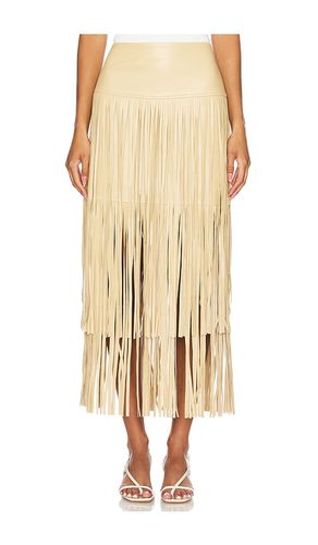 Karolina Fringe Skirt in . Taglia 2 - L'AGENCE - Modalova