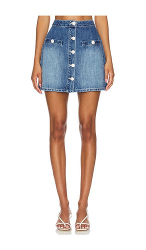 Kris Button Front Mini Skirt in . Size 26, 27, 28, 31, 32 - L'AGENCE - Modalova