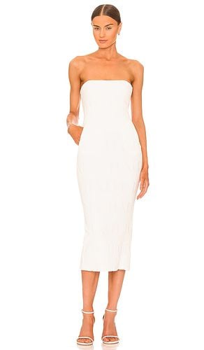 Strapless Midi Dress with Pockets in . Taglia XS - LaQuan Smith - Modalova