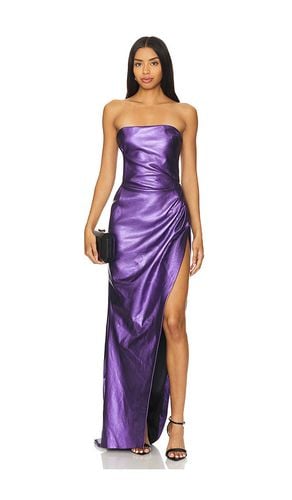 Vestido de fiesta sin tirantes en color morado talla S en - Purple. Talla S (también en L, XS) - LaQuan Smith - Modalova