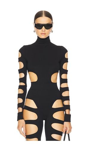 Mock Neck Bodysuit in . Size L, S - LaQuan Smith - Modalova