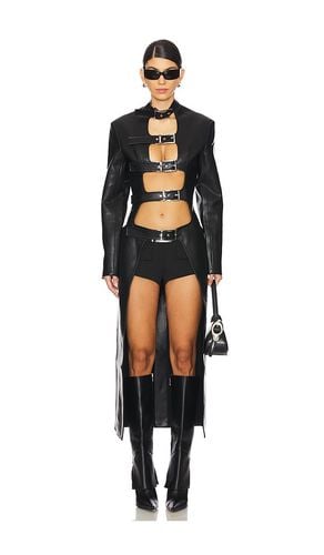 Buckle Shibari Trench Coat in . Size M, S, XS - LADO BOKUCHAVA - Modalova