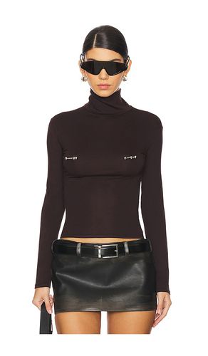 Pierced Turtleneck Top in . Size XS - LADO BOKUCHAVA - Modalova