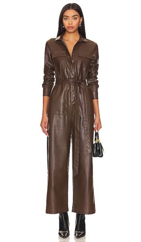 Meyer jumpsuit en color marrón talla L en - Brown. Talla L (también en M) - LBLC The Label - Modalova
