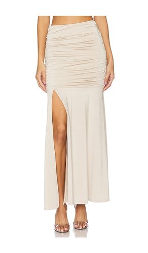 Drea Ruched Maxi Skirt in . Size L. Also in M, S, XS - LBLC The Label - Modalova