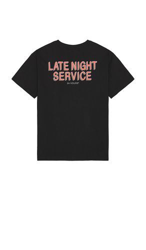 Camiseta late night service en color talla L en - Black. Talla L (también en M, S) - Les Deux - Modalova