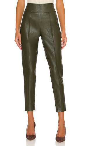 Pantalones cuero kiara en color talla S en - Olive. Talla S (también en XS) - Line & Dot - Modalova