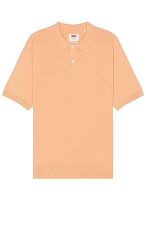 Sweater knit polo en color naranja talla M en - Orange. Talla M (también en L, S, XL/1X) - LEVI'S - Modalova