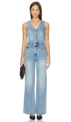 Denim vest wideleg jumpsuit en color azul talla 23 en - Blue. Talla 23 (también en 25) - LEVI'S - Modalova