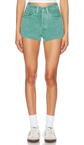 Original short en color verde talla 24 en - Green. Talla 24 (también en 25, 26, 27, 28, 29, 30, 31, 33, 34) - LEVI'S - Modalova