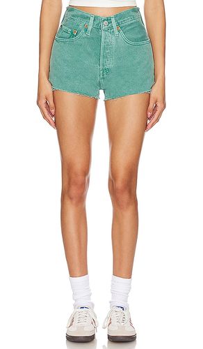 Original short en color verde talla 24 en - Green. Talla 24 (también en 26, 27, 28, 29, 30, 31, 33) - LEVI'S - Modalova