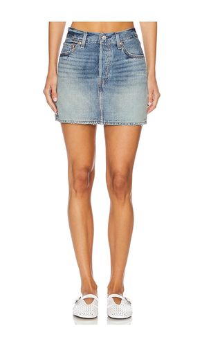 Falda icon en color denim-medium talla 25 en - Denim-Medium. Talla 25 (también en 26, 27, 28, 29, 31, 32, 33, 34) - LEVI'S - Modalova