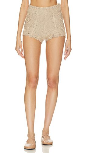 Vesta short en color bronce talla L en - Tan. Talla L (también en XL, XXL) - LoveShackFancy - Modalova