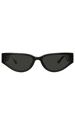 Gafas de sol tomie en color negro talla all en & - Black. Talla all - Linda Farrow - Modalova
