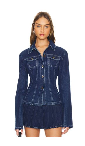 Chaqueta denim rider en color azul talla L en - Blue. Talla L (también en M, S, XS, XXL) - LIONESS - Modalova