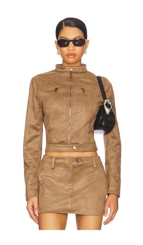 Bella Moto Jacket in . Taglia L. Also in M, S, XL, XS, XXL, XXS, XXXL - LIONESS - Modalova