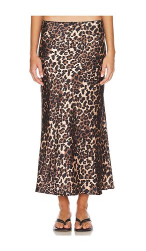 Falda maxi enigmatic en color marrón talla S en - Brown. Talla S (también en L, XS, XXS) - LIONESS - Modalova