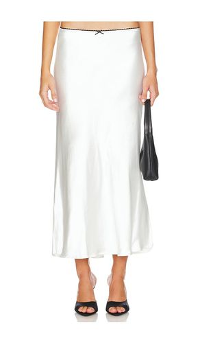 Falda maxi enigmatic en color blanco talla L en - White. Talla L (también en M, S, XL, XS) - LIONESS - Modalova