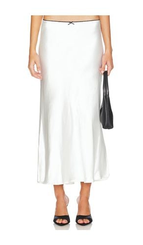 Falda maxi enigmatic en color blanco talla L en - White. Talla L (también en M, XL) - LIONESS - Modalova