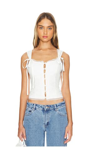 Camisola crystal en color blanco talla L en - White. Talla L (también en M, XL, XXS) - LIONESS - Modalova