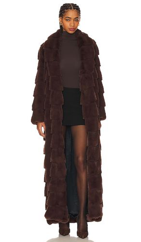 Floor Length Faux Fur Coat in . Size M - LITA by Ciara - Modalova