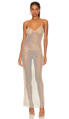 Delfina Crystal Net Gown in . Size M, S - LOBA - Modalova