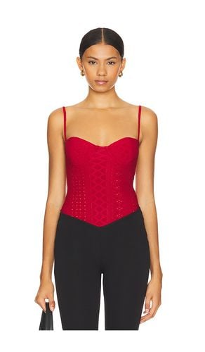 LOBA Livia Bodysuit in Red. Size S - LOBA - Modalova