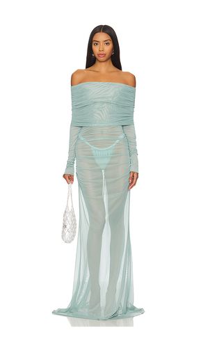 Mesh Off The Shoulder Gown in . Size M, XL - Lapointe - Modalova