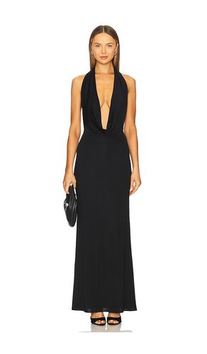 Deep Cowl Neck Gown in . Taglia M - Lapointe - Modalova