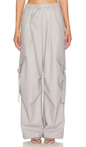 Faux Leather Utility Pant in . Taglia S, XS - Lapointe - Modalova