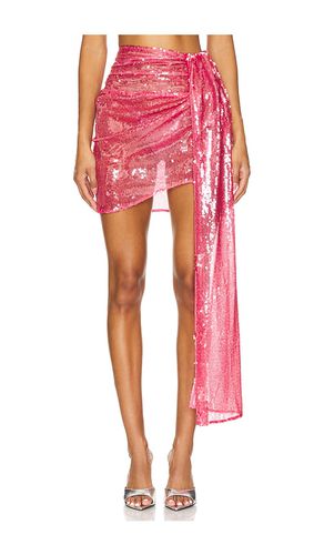 Sequin Drape Mini Skirt in . Taglia 00, 2, 4, 6 - Lapointe - Modalova