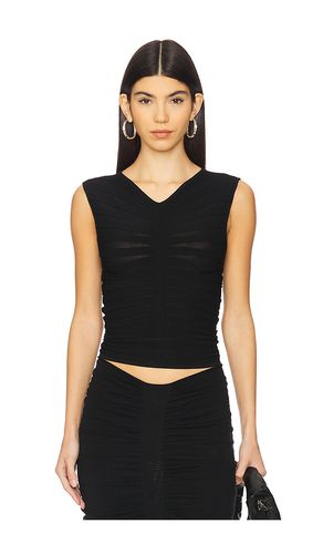 Wide ribbed tank top en color talla L en - Black. Talla L (también en M, S, XS) - Lapointe - Modalova