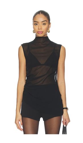 Mock Neck Ruched Top in . Size 4. Also in 6 - LaPointe - Modalova