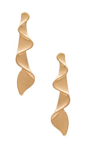 Pendiente gisele en color oro metálico talla all en - Metallic Gold. Talla all - Lovers and Friends - Modalova